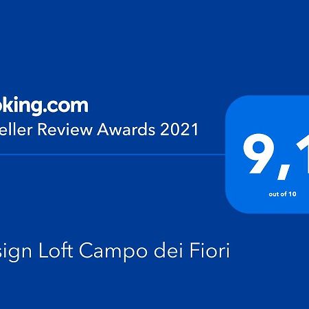 דירות רומא Design Loft Campo Dei Fiori מראה חיצוני תמונה